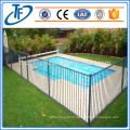 Removable pool safety fence